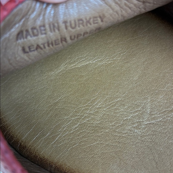 Anthropologie BUENO Womens Bella Terracotta D’Orsays Flats Sz 42 Elevated Basic - Picture 13 of 16